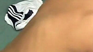 Cute Soccer Blonde Bridget Dildo Solo Masturbation