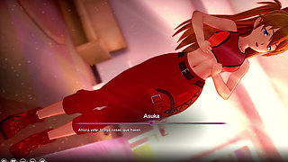 My Hentai Fantasy - The Deal With Asuka From Evangelion To Fuck Her Pink Pussy
