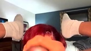 Redhead Genesis Rimming With Daddy POV