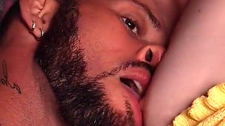 Married Russian Woman at Her Brazilian Friend's House and Wakes up to Receive the Big Cock in Her Tight Pink Pussy
