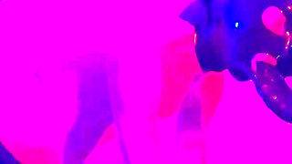 Latex Dommes Spitroast Their Slut