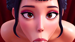 Rumi Zoey Mira KPDH Sexual Challenge Competition Presented by Jinu! Animation