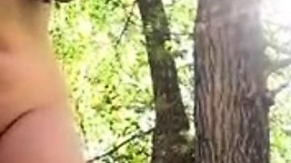 Blonde Amateur Finger Fucked Outdoors In Public