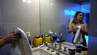 Amazing Amateur Blonde Naked Babe