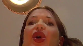 Goddess Perfecta`s POV Spitting! Hey Spittoon, Open Your Mouth!