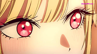 Marin's Enthusiasm Was Legendary. Gojo's Virginity Was History ( Cartoon )