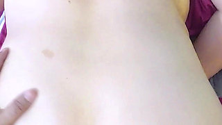 She Lets Herself Be Fucked with Her Dildo but Says She Can't Stand It