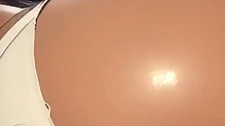 Big Ass Riding Dick! Gym Cowgirl Sex Ripped Leggings