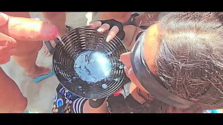 I Love Gangbang T-shirt Bukkake Beach