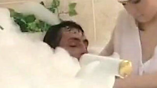 Busty MILF Nurse Fucked in the Tub and Cummed in Mouth by Big Cock
