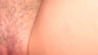 Innocent Schoolgirl Cum Lands Above Her Pussy