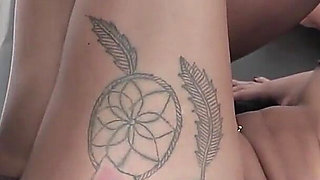 Naughty Girl Fucks with Two Dicks in an Amazing Threesome!