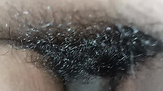 Lovely asian wife moaning while under arm licking