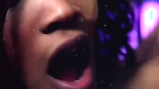 Sexy Ebony Babe Kiki Minaj Takes Her Bwc Stud Balls Deep