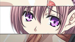 Hentai Schoolgirl Gangbang on Train