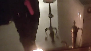 Full Latex Moments Before I Fuck Your Pussy with My Strap-on - Mistress Julia