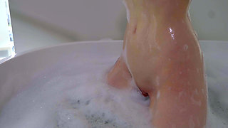 Washing Myself for Step-daddy