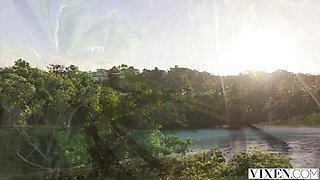 Nice Martin Spell and Hope Heaven - redhead scene - Vixen