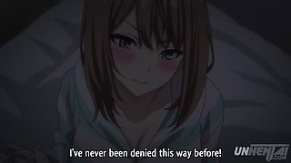 Busty Anime Classmate Wants Sex After Breakup - Hentai Blowjob & Fingering