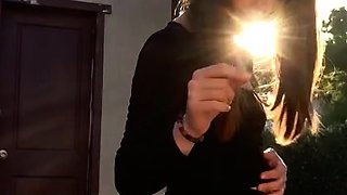 Emo Teen Becka Solo Webcam Masturbation Porn