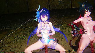 Honkai Impact - Seele Vollerei BBC Rough Sex - 3D Hentai Animations