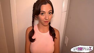 Stepdaughter Caught Watching Me In The Shower