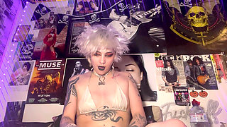Goth Girl Glitterqueen1999 Possessed by Her Stepdad and Made to Cum! Transfer Fetish Body Possession Taboo Transformation Fetish