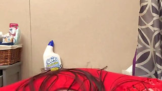 Pushed to the Limit: Struggling on the Toilet with Lots of Plops by Bella Blast