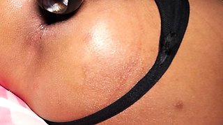 Big cock tranny in lingerie rough anal