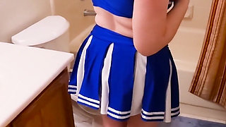 Annoying Stepbrother Gets to Home Base with His Stepsister in the Bathroom