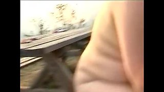 Italian Couple With Big Tits Has Sex Outdoors