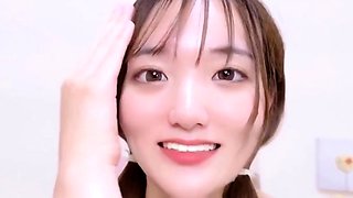 A Fair-skinned, Innocent Girl With Black Hair Who Shows