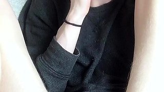 Beautiful wife masturbating show with webcam with toys