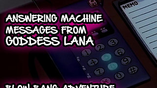 AUDIO ONLY - Answering machine Messages 2 blow bang adventure