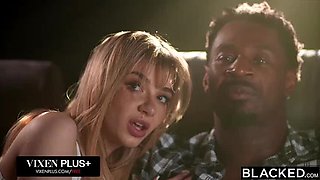 Jax Slayher Pounds Demi Hawks' Tight Blonde Pussy In Interracial Doggystyle