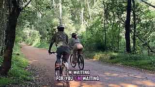 Dirty Bikers Had a Public Sex at the Lonely Forest