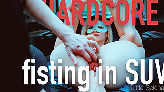 Hard Anal Fisting in the Trunk of a Car