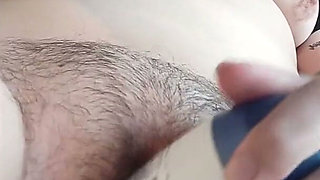 BBW Slut Fucks Her Pussy Wit Objects