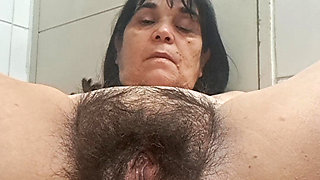 Stepmom's Very Hairy, Wet, Open Shell