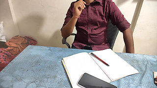 The Teacher Remained Lying Down, That Is Why Ashu Was Late, That Is Why Sir Told Him to Meet Me Alone.