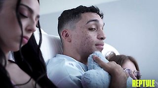 Beautiful doggy style fuck with hot models Selina Bentz and Lucy Fox