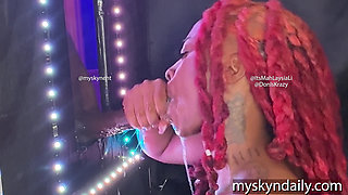 Throat Goat Gets a Big Black Dick