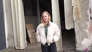 German Pawg Student 18+ Squirt While Rough Casting Fuck - Marie Hardon