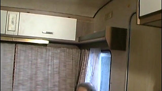 Grandpa Visits His Favorite Whore Who Washes Him with a Glove Before Fucking!