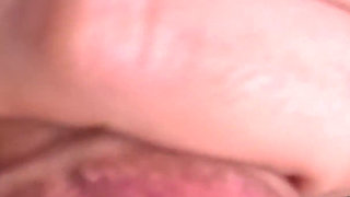 Filling My Mouth with Hot Cum at the Gloryhole - Female POV