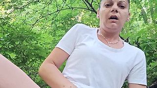 Inserting a Stick in My Pussy