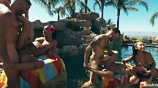 James Angel's Wild Orgy Passion Explodes in Sultry Party Heat