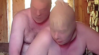 Doggy Fucking with Stocking Mask 1