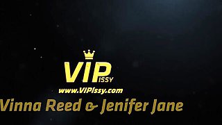 VIPissy featuring Vinna Reed and Jenifer Jane's pissing smut