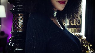 Pregnant Black Bitch Shakes on Her White Boyfriend's Cock